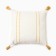 Pillowcase decorative Ethel Scandil 45x45 cm, yellow color, cotton