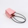 Flower bag pink moisture-resistant, 12x12-8x8-12.5 cm