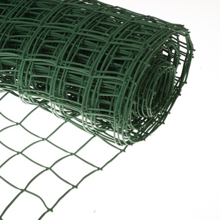 Garden grid, 1 × 20 m, cell square 83 × 83 mm, plastic, green, Greengo-5