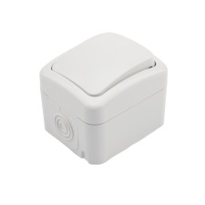 Passing Mini OG IP54, O/U, White Kranz
