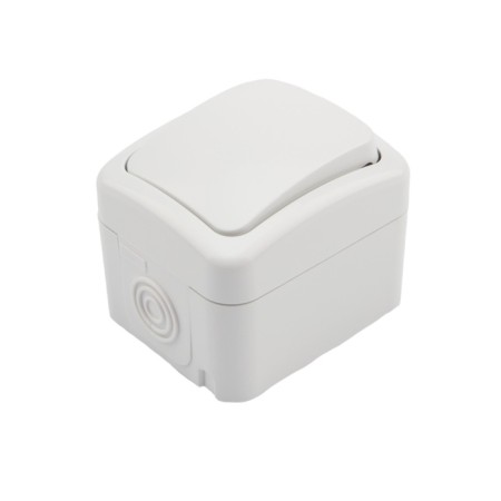 Passing Mini OG IP54, O/U, White Kranz