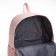 Youth backpack from textiles, 4 pockets, pink color