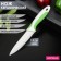 Knife ceramic shade "Capter", blade 13 cm, green color