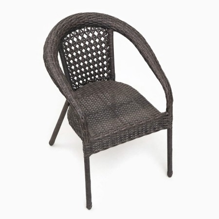 Sadovaya chair of artificial rattan 60x70x80cm wenge with a pillow-3