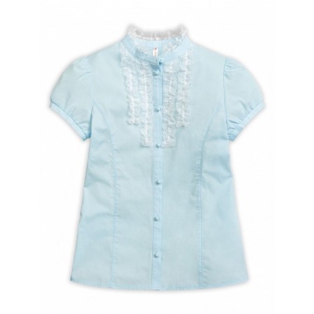 Blouse for girls, height 158 ​​cm, blue color-1