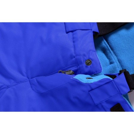 Ski pants for girls, height 122 cm, blue color-7
