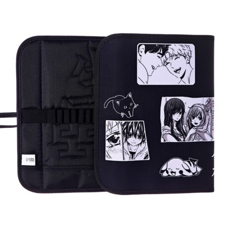 Penal soft twist, 220x460 mm, calligrata, extension "anime", on lacing, 37 items-4
