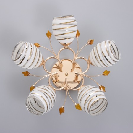 Bet chandelier 5x40W E27 Gold Model: 2612365-3
