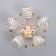 Bet chandelier 5x40W E27 Gold Model: 2612365