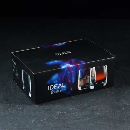A set of glasses for whiskey "Ideal", 290 ml, 6 pcs-2