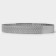The form perforated for baking is the “Circle”, d = 15 cm, the color is silver