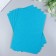 Hard felt 1 mm 20x30 cm turquoise