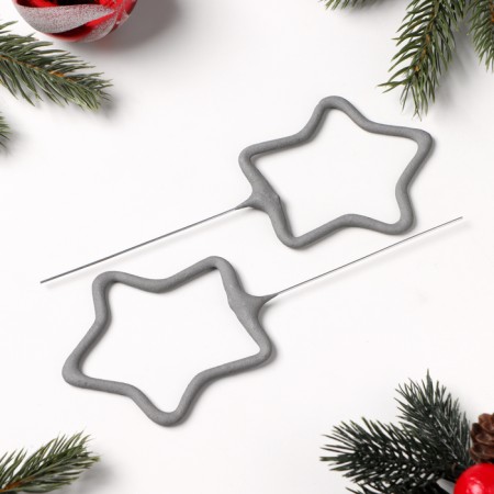 Bengal lights, 2 pieces, curly, "stars"-1