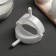 Dumplings molding form, d = 7 cm, white color
