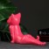 Figure "Cat Mess Up" pink, 17cm