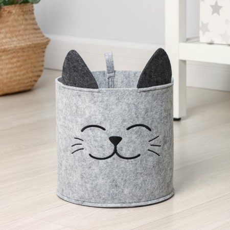 Organizer for storage "Funny. Cat ", small, 24 × 24 × 22 cm, 8 liters
