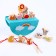 Children's Wooden Toy 2 B1 Balancir + Lining "Beasts" 18 × 9.5 × 10 cm
