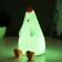 Antistress nightlight "Kurochka" LED USB AKB White 9x14.3x17 cm Risalux