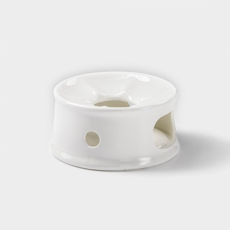Porcelain stand for heating Wilmax, D = 13 cm, white color-2