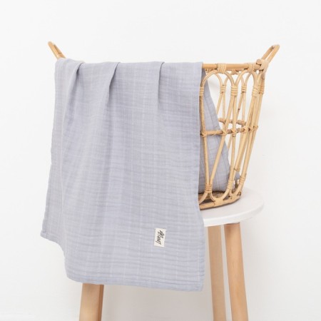 Mushinnoye towel Lovelife, 50*90 cm, gray, 100% HL, 3-p, 180 g/m2-1