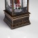 LED figure “Lantern with Santa Claus” 7.8 × 19.5 × 7.8 cm, plastic, AAX3 batteries (not complete), USB, glow warm white
