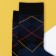 Socks "English cage in blue" p. 39-40 (24-26 cm)
