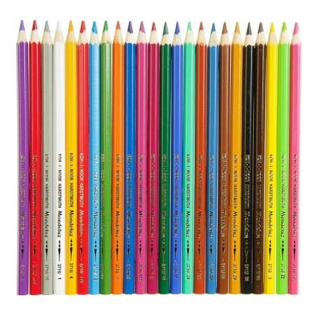 Pencils Watercolor set 24 colors, Koh-I-Noor Mondeluz 3718-2