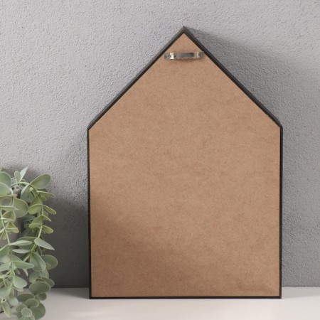 Hooks decorative wood "houses in the house" 5x20x28 cm-3