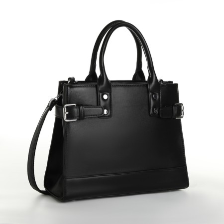 Bag Women's Tout, on a zipper, black color-2