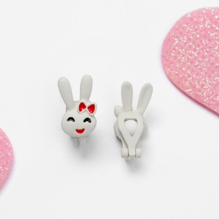 Clips children's "chosen" bunnies, white color-2