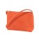 Female bag, artificial leather, orange 20x6.5x14 cm