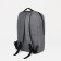 Youth backpack from lightning textiles, 2 pockets, gray color