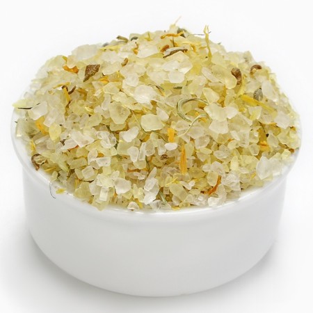 Bath salt with calendula petals, 150 g, Beauty Fox-1