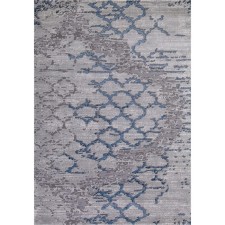 Rectangular carpet Karmen Hali Armina, size 200x290 cm, color Blue/Blue