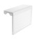 The screen for the cast iron radiator Zein, 390x270x150 mm, 4 sections, metal, white