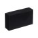 Rectangular eraser eraser 2v, black