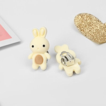 Clips children's "chosen" bunny, color beige-brown-2
