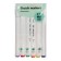 Meshu bilateral markers for sketching, 6 colors (basic colors)