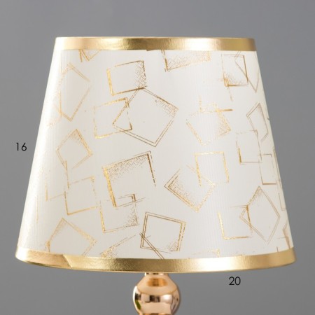 Table lamp "The27 40W Gold 21x21x36.5 cm Risalux-2