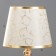 Table lamp "The27 40W Gold 21x21x36.5 cm Risalux