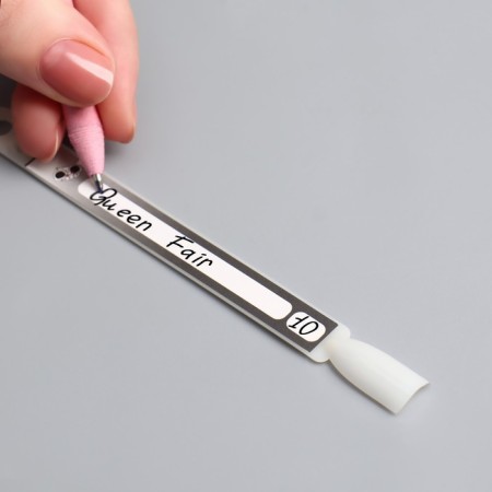 Stickers for gradient tips 21.5 × 30.5/8.3 × 0.9 cm, 50 pcs on the sheet, black/white color-8
