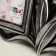 Photo frame plastic in 2 photos 10x15 cm "tulips" Dark silver 20x31 cm