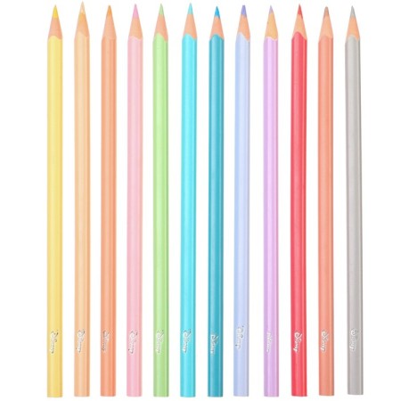 Colored pencils pastel, 12 colors, trihedral, cats aristocrats-2