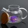 Glass kettle "Mom", 1000 ml