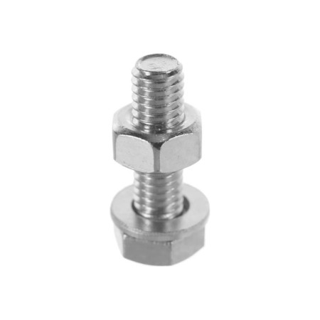 Bolt bolt master, with a hexagonal head, galvanized, Din933, M6x20 mm, 11 pcs-3