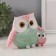 Polystone souvenir "Color Filin with a chick" Geometric patterns 15.2x6x11 cm