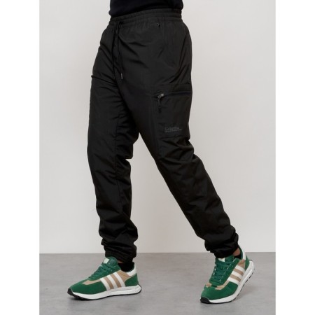 Sports male winter, size 48, black color-1