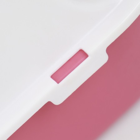 Toilet with side, 40x29x15 cm, burgundy-6