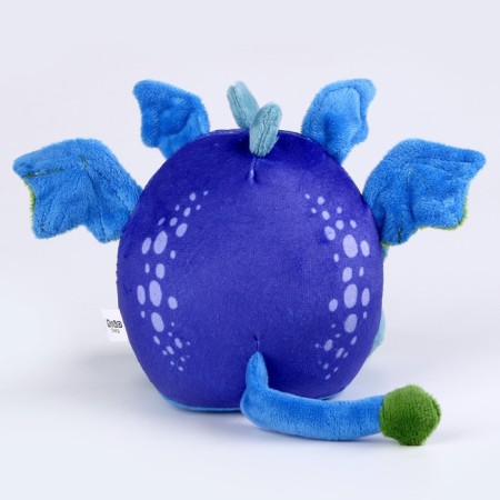 Soft toy "Dragon", blue-green-4