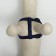 Relief harness 36-49 x 1.5 cm, blue-hourly